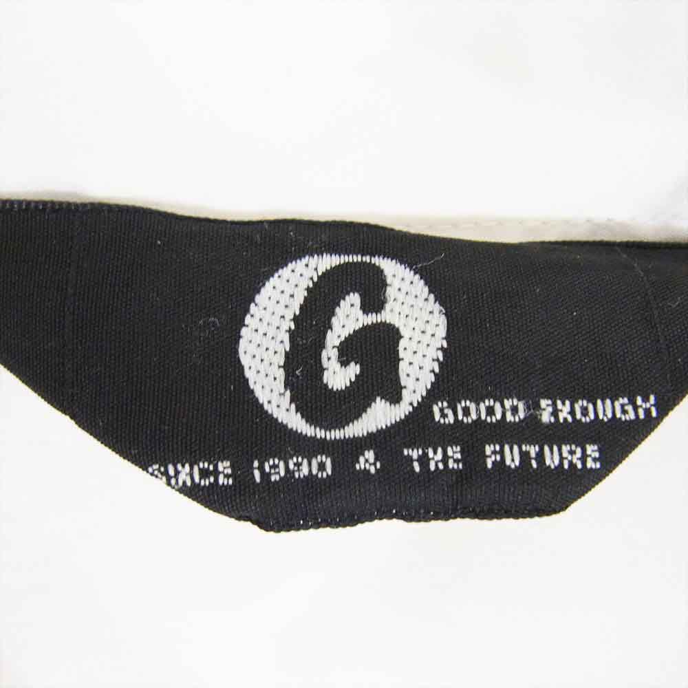 GOODENOUGH グッドイナフ 90s 初期黒タグ UKG WHITE CAMO SHIRT 迷彩