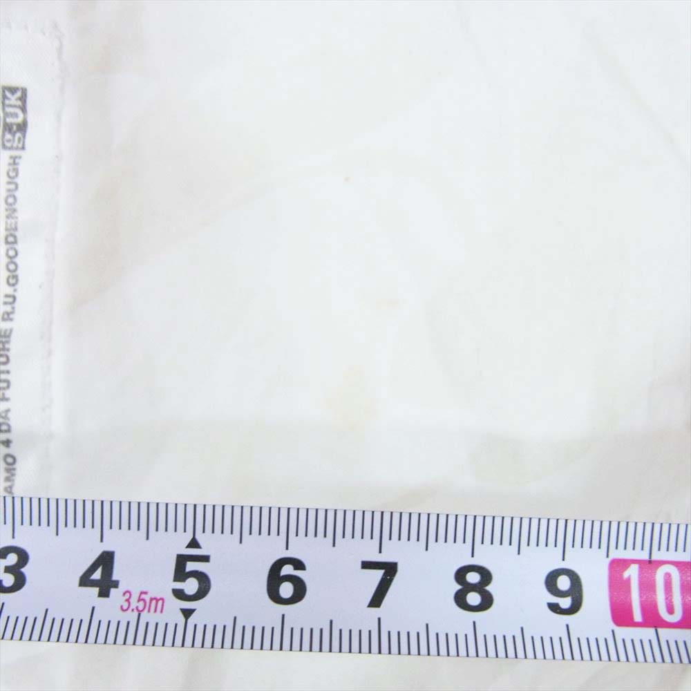 GOODENOUGH グッドイナフ 90s 初期黒タグ UKG WHITE CAMO SHIRT 迷彩