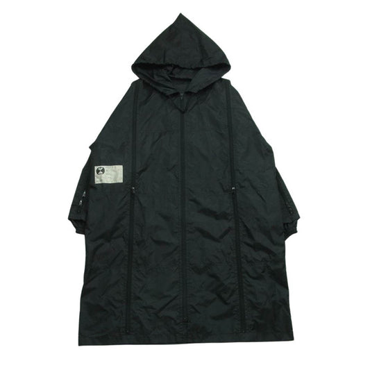FINAL HOME ファイナルホーム FH55-FA001 6zip 多重ジップ ナイロン コート ブラック系 4【中古】