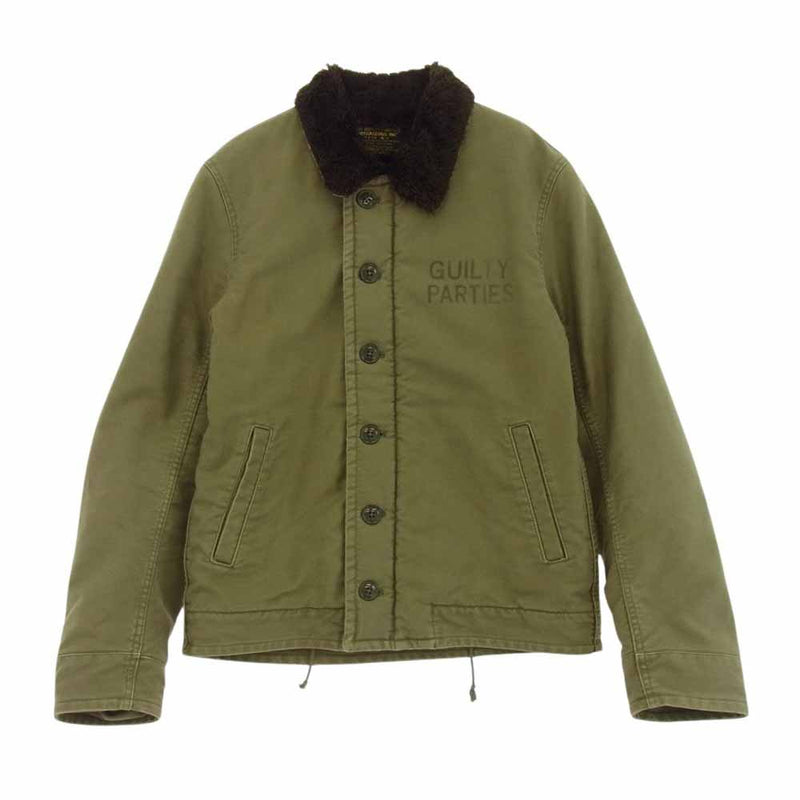 WACKO MARIA ワコマリア N-1 deck jacket デッキ ジャケット カーキ系 S【中古】