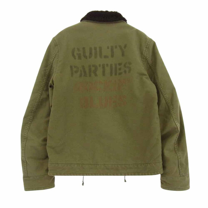 WACKO MARIA ワコマリア N-1 deck jacket デッキ ジャケット カーキ系 S【中古】