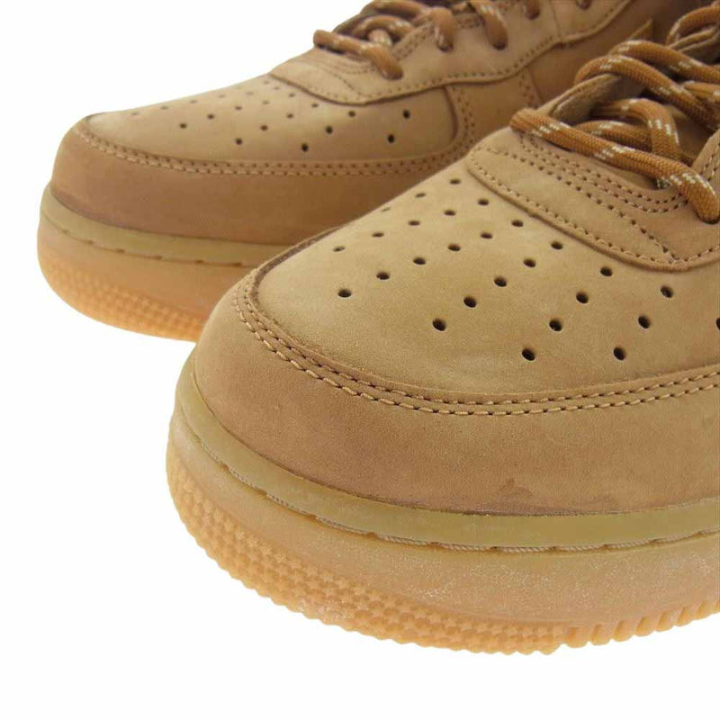 NIKE ナイキ CJ9178-200 Air Force 1 High Flax Wheat エアフォース ハイ フラックス ウィート スニーカー ライトブラウン系 27.5cm【美品】【中古】