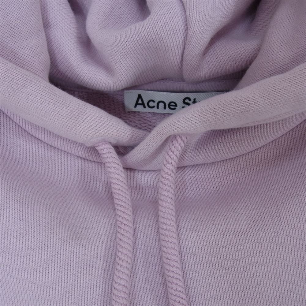 ACNE STUDIOS アクネストゥディオズ 20AW  FN-WN-SWEA000121 ドッグ パッチ プルオーバー スウェット パーカー パープル系 XS【中古】