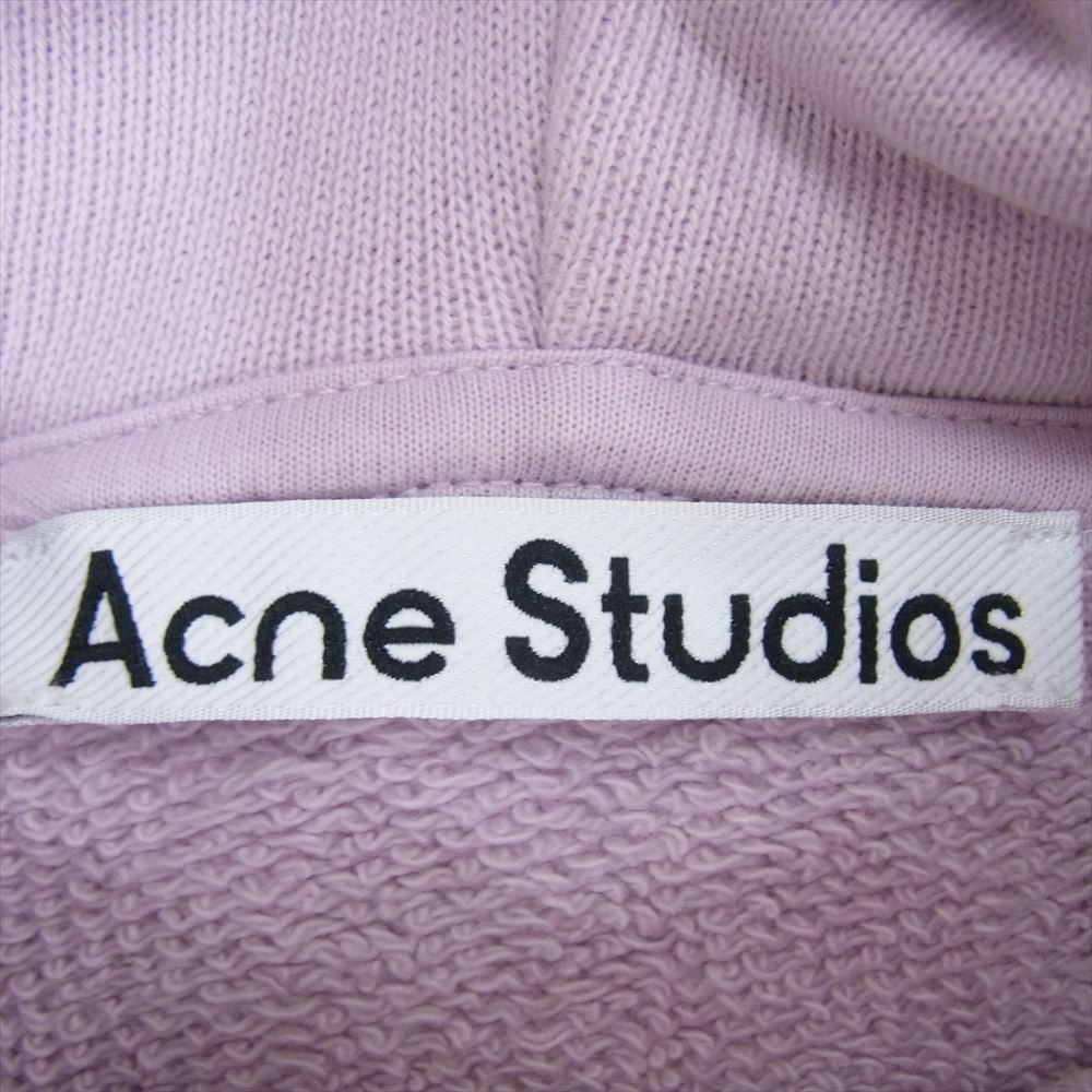 ACNE STUDIOS アクネストゥディオズ 20AW  FN-WN-SWEA000121 ドッグ パッチ プルオーバー スウェット パーカー パープル系 XS【中古】