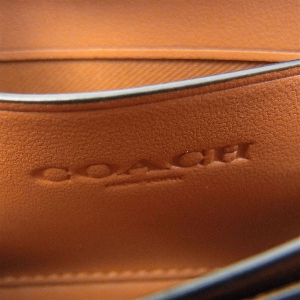 COACH コーチ マルチ ファンクション カード ケース・シグネチャー キャンバス ベージュ系【美品】【中古】