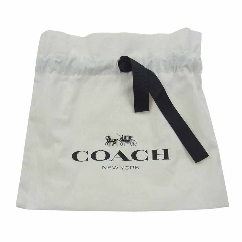 COACH コーチ マルチ ファンクション カード ケース・シグネチャー キャンバス ベージュ系【美品】【中古】