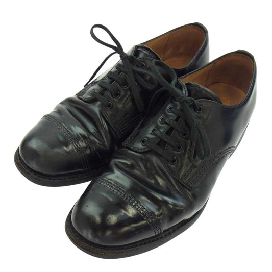 SANDERS サンダース 1527B Military Derby Shoes Black Polishing Leather ミリタリー ダービー シューズ ブラック ポリッシング レザー ブラック系 5【中古】