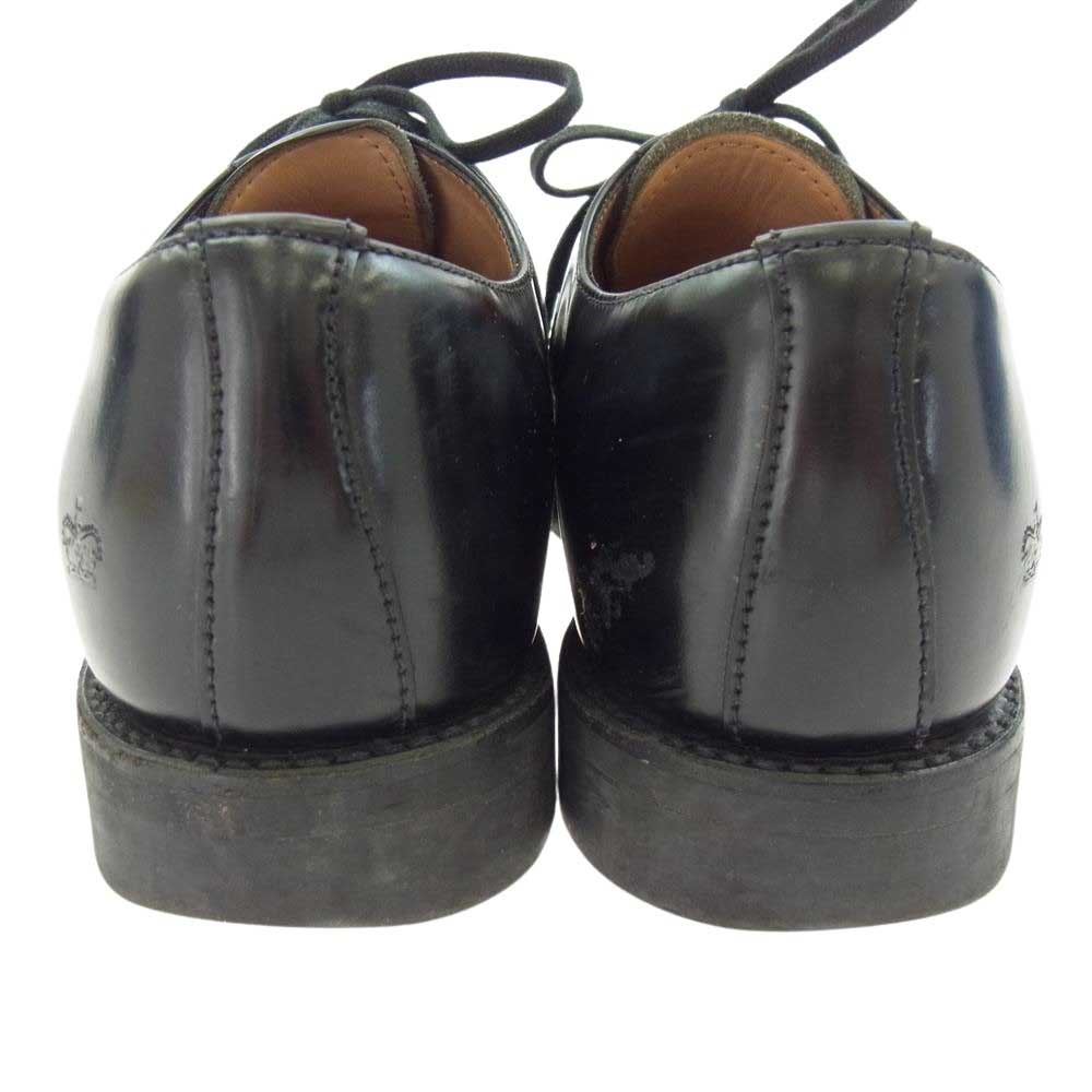 SANDERS サンダース 1527B Military Derby Shoes Black Polishing Leather ミリタリー ダービー シューズ ブラック ポリッシング レザー ブラック系 5【中古】