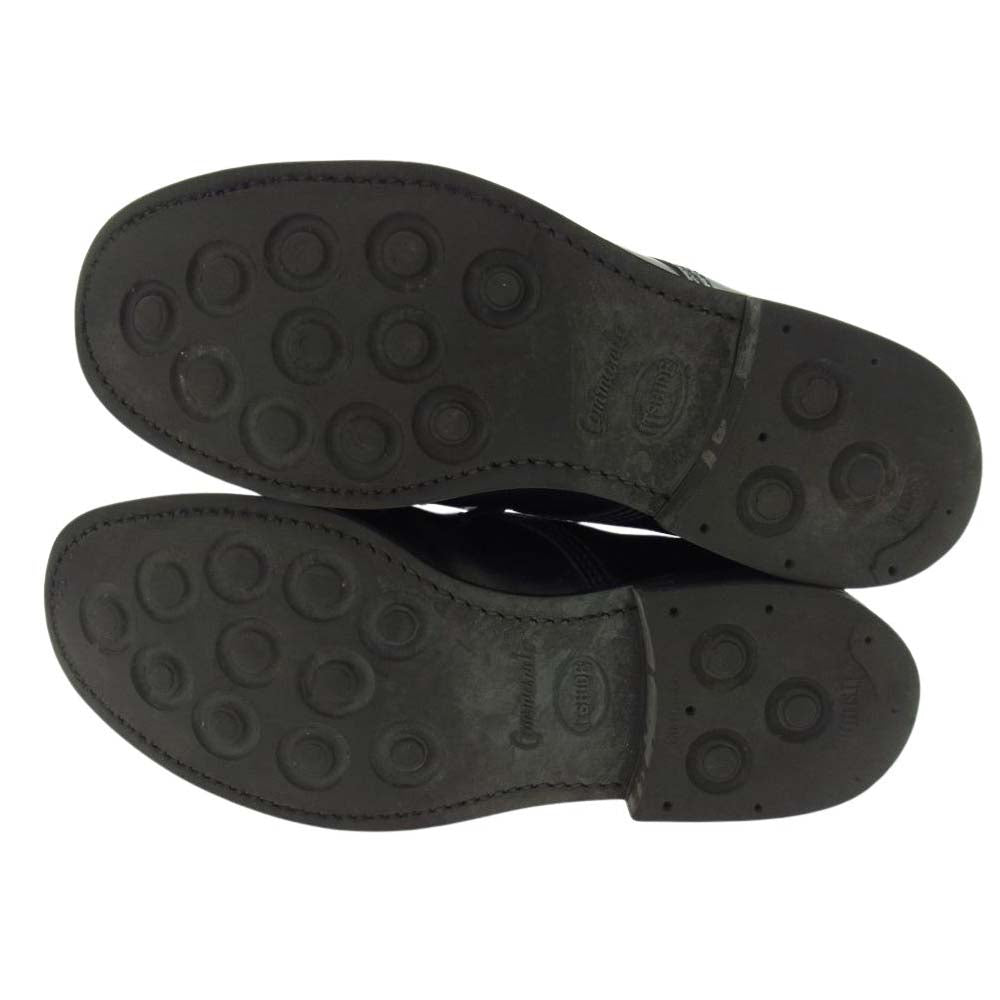 SANDERS サンダース 1527B Military Derby Shoes Black Polishing Leather ミリタリー ダービー シューズ ブラック ポリッシング レザー ブラック系 5【中古】