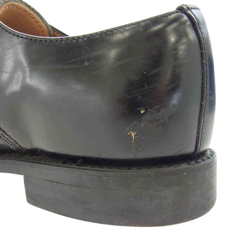 SANDERS サンダース 1527B Military Derby Shoes Black Polishing Leather ミリタリー ダービー シューズ ブラック ポリッシング レザー ブラック系 5【中古】