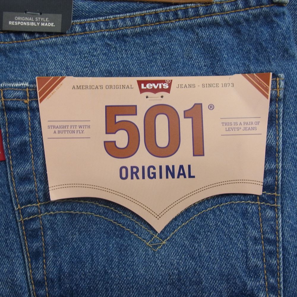 Levi's リーバイス A6737-0000 FOR JOURNAL STANDARD 501 ジャーナルスタンダード 別注 ボタンフライ デニムパンツ  インディゴブルー系 W31L28【極上美品】【中古】