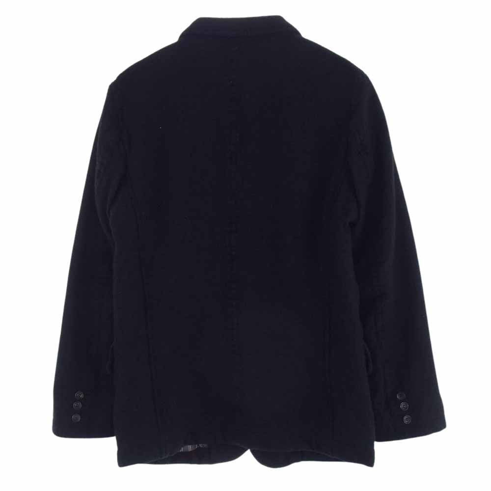 COMME des GARCONS HOMME コムデギャルソンオム 05AW HP-J037 ウール縮絨 3B テーラードジャケット ブラック系 L【中古】