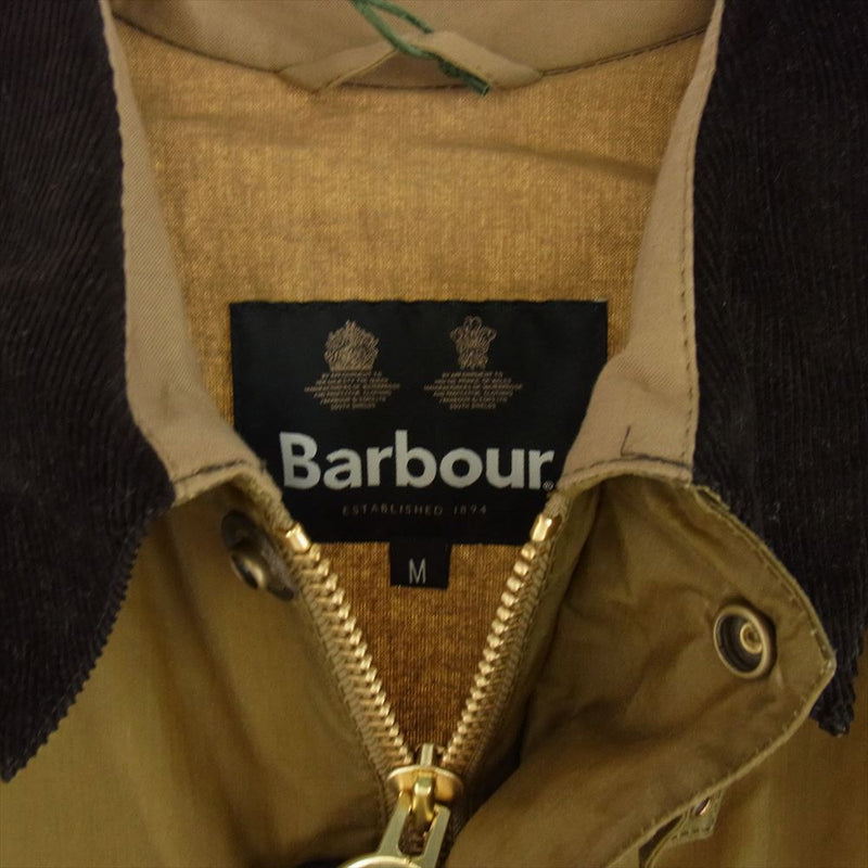 Barbour バブアー 241MWX2280 Heritage+ WAX DECK JACKET ヘリテージプラス ワックスコットン オイルド デッキ ジャケット  カーキ系 M【極上美品】【中古】