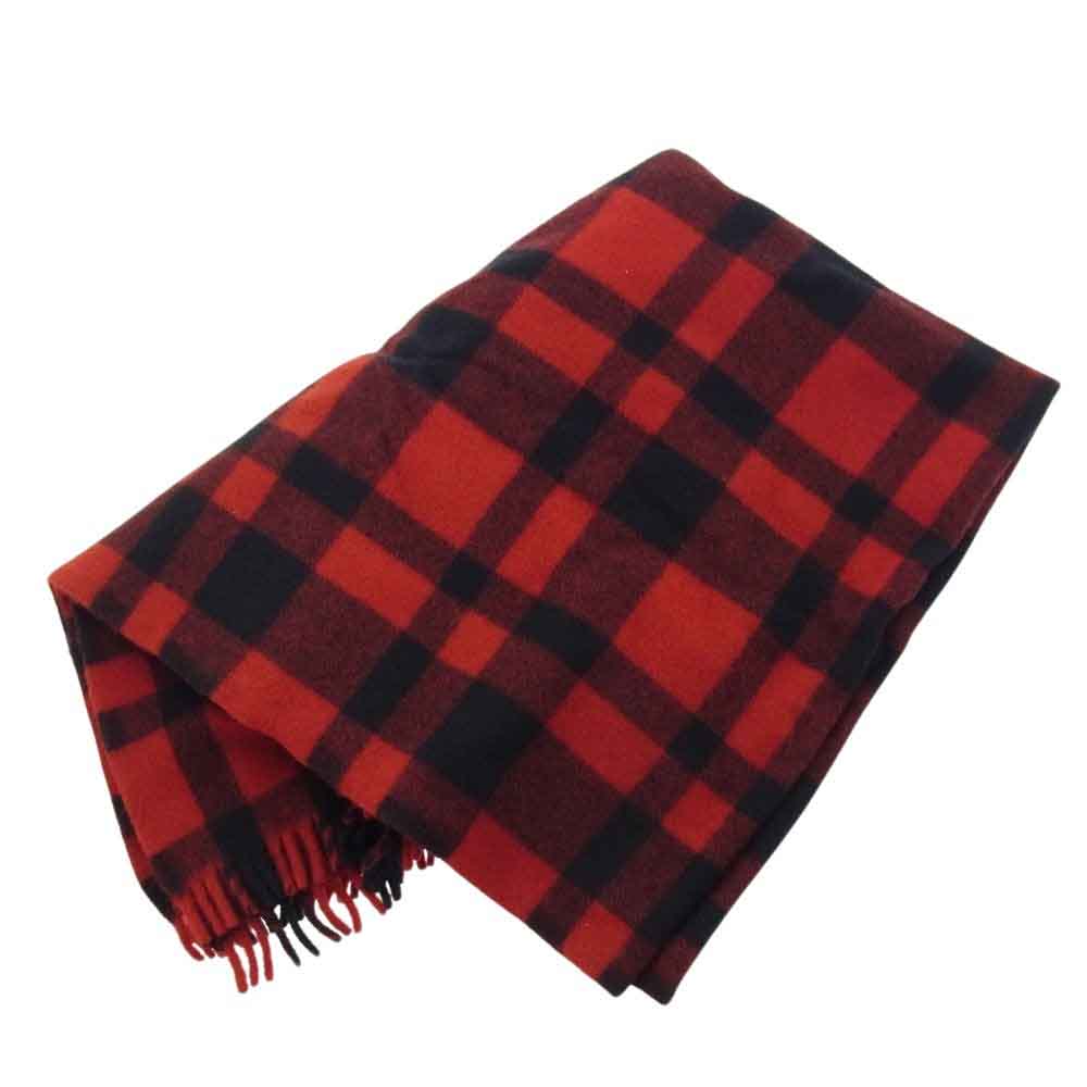 FILSON フィルソン FSA0003B MACKINAW LAP ROBE マッキノー ラップ ローブ ブランケット レッド系 ブラック系【極上美品】【中古】