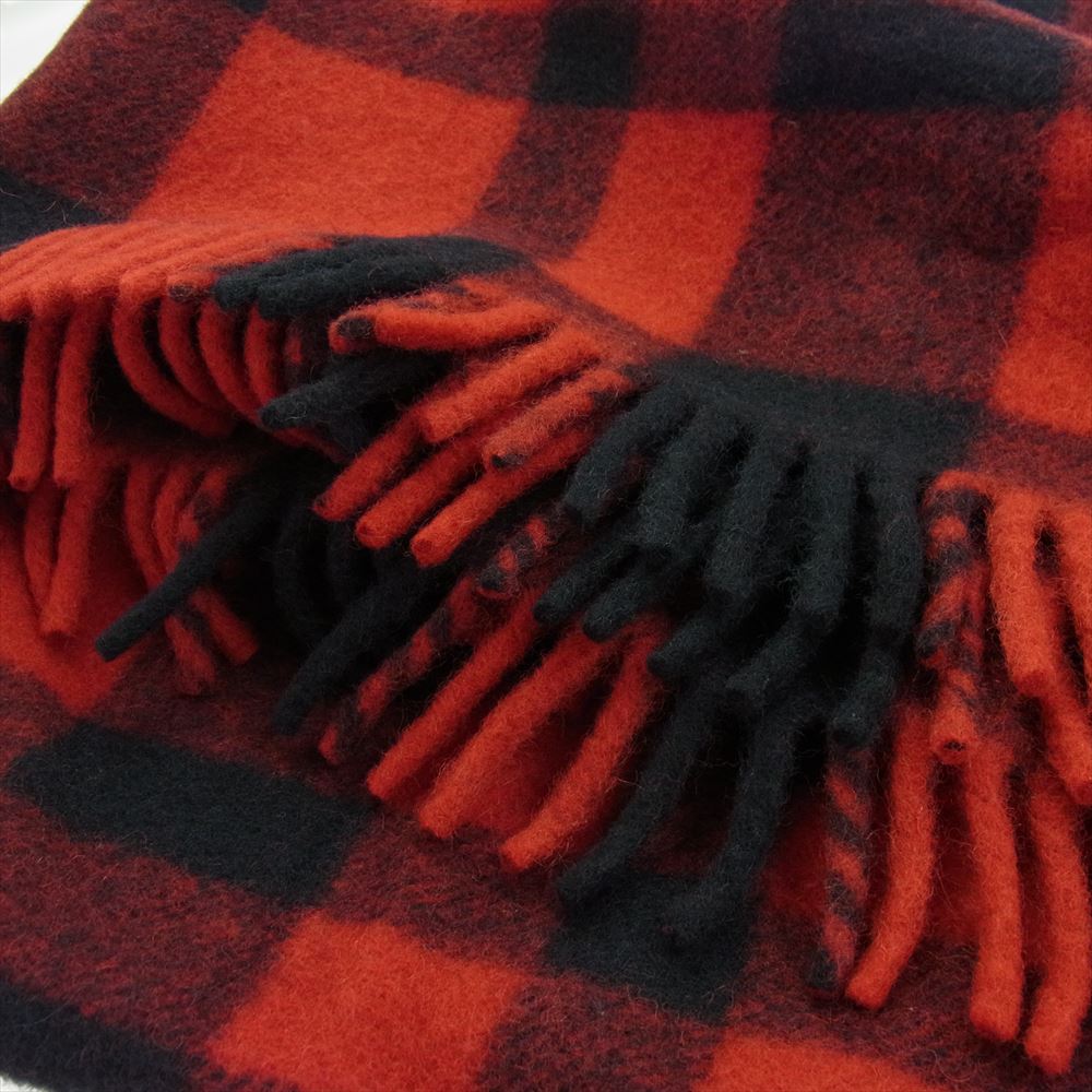 FILSON フィルソン FSA0003B MACKINAW LAP ROBE マッキノー ラップ ローブ ブランケット レッド系 ブラック系【極上美品】【中古】