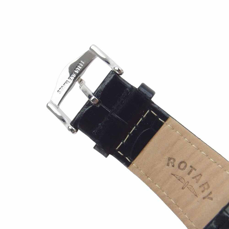 ロータリー REGENT リージェント 自動巻 アナログ 腕時計 シルバー系 