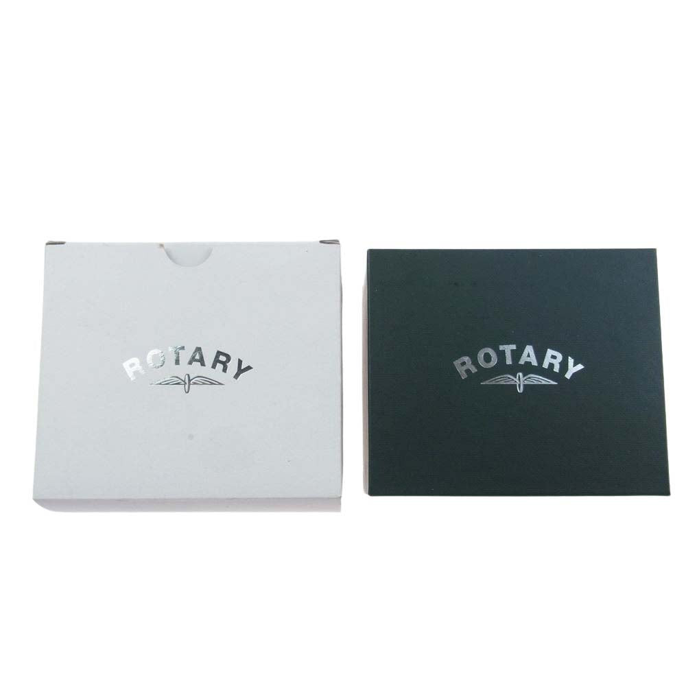 ロータリー REGENT リージェント 自動巻 アナログ 腕時計 シルバー系 ブラック系【極上美品】【中古】