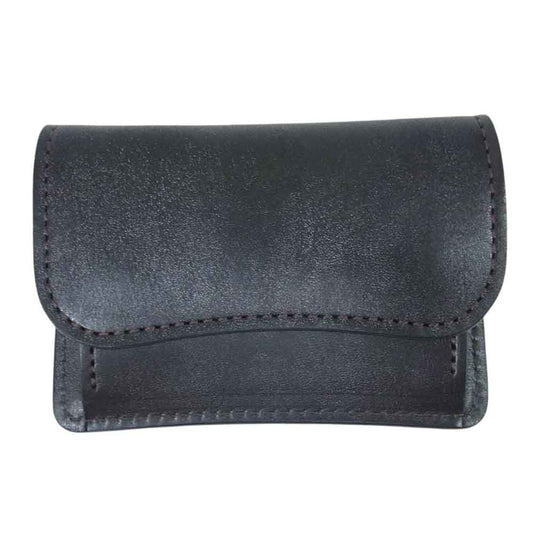 WILDSWANS ワイルドスワンズ TONGUE FGB FULL GRAIN BRIDLE タング フルグレインブライドルレザー コインケース 小銭入れ ブラック系【美品】【中古】