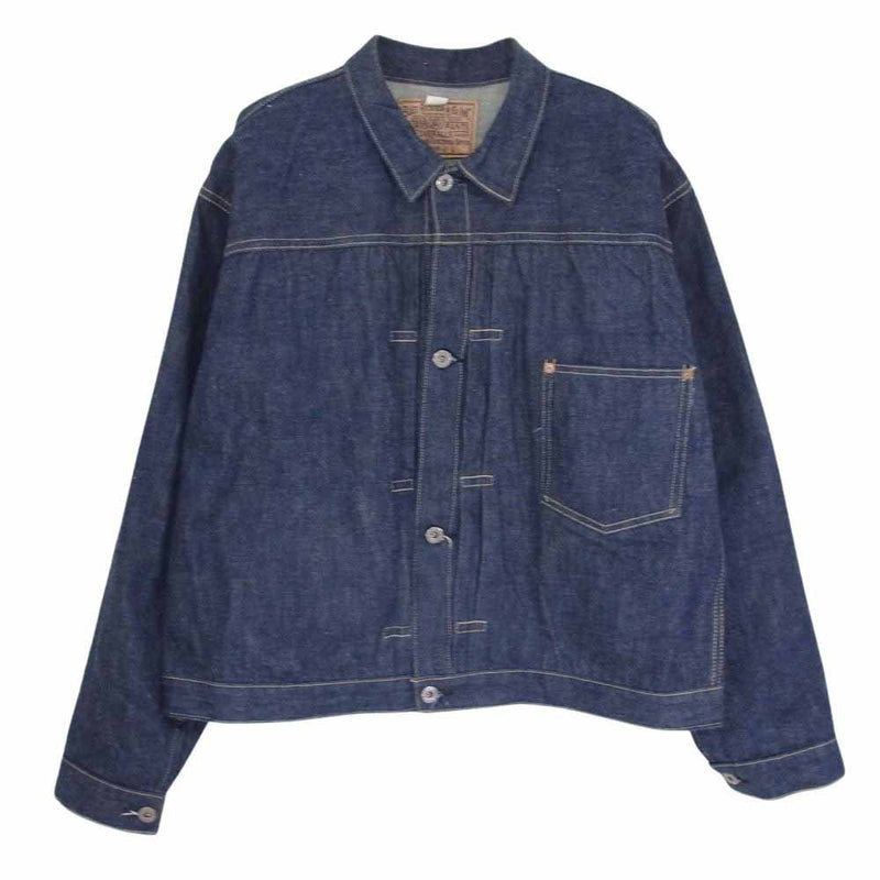 Buzz Rickson's バズリクソンズ BR16041T WORLD WAR II DENIM BLOUSE 大戦モデル デニム ジャケット インディゴブルー系 46【中古】