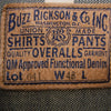 Buzz Rickson's バズリクソンズ BR16041T WORLD WAR II DENIM BLOUSE 大戦モデル デニム ジャケット インディゴブルー系 46【中古】