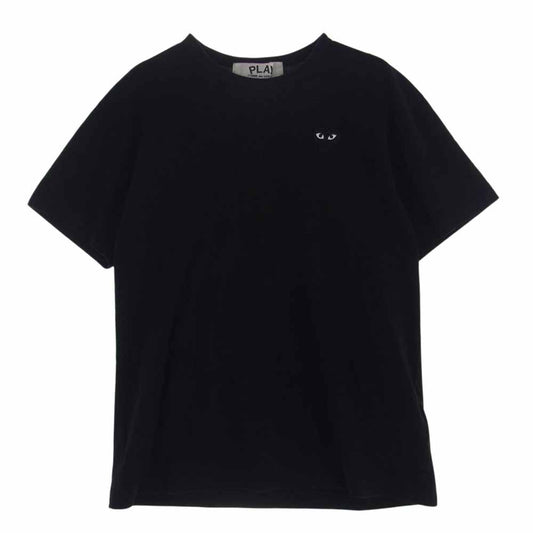 PLAY COMME des GARCONS プレイコムデギャルソン AZ-T064 ブラック ハート ワッペン Tシャツ 半袖 ブラック系 XL【中古】