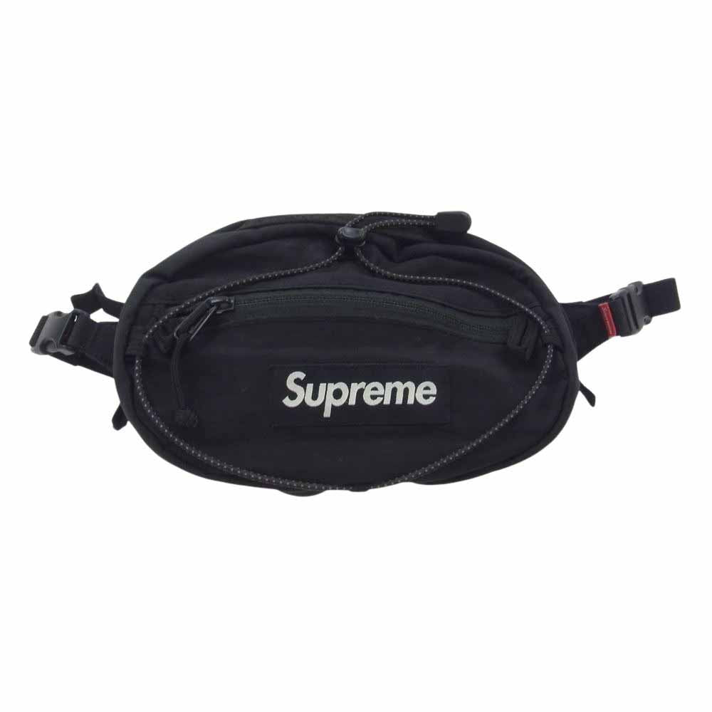 Supreme シュプリーム 20AW WAIST BAG ウエスト ボディ バッグ ブラック系【中古】