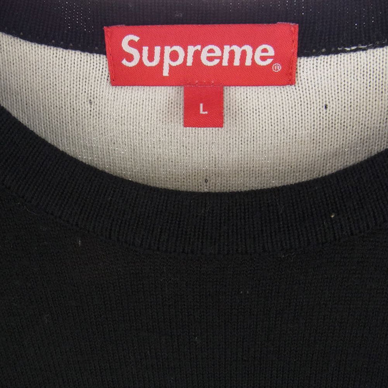 Supreme シュプリーム 20AW Fuck Sweater ファック ニット セーター ブラック系 L【中古】