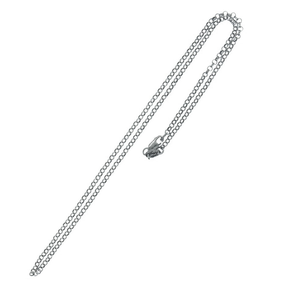 CHROME HEARTS クロムハーツ（原本有） NECKCHAIN R16 ロールチェーン 16インチ 【中古】