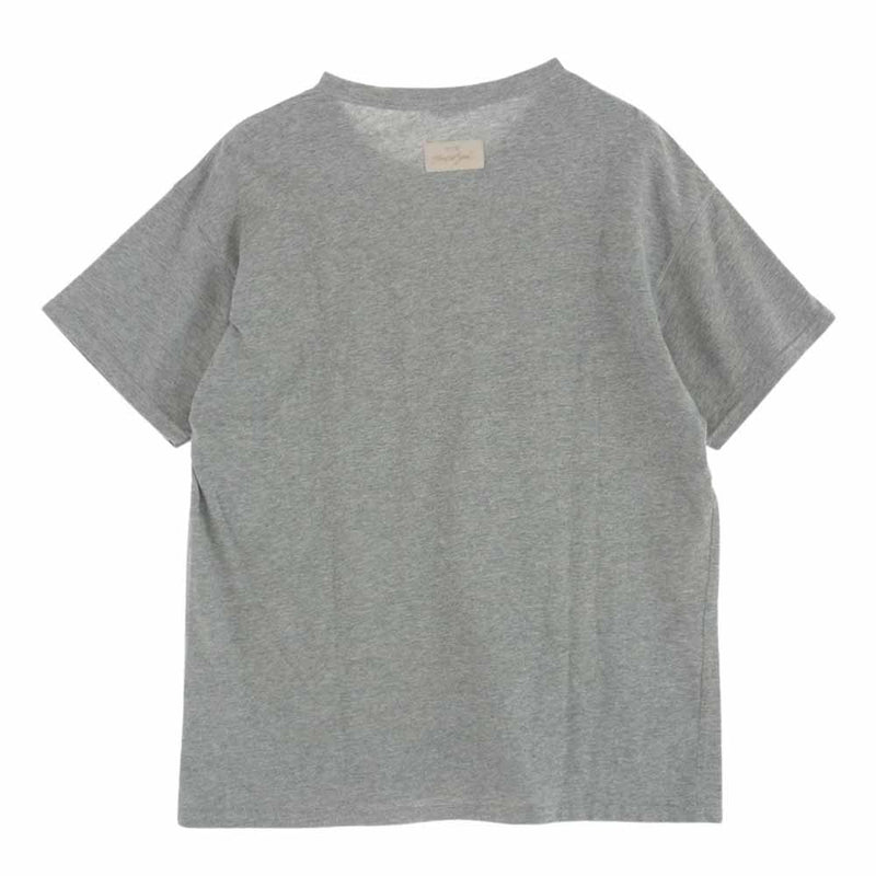 NIKE ナイキ CU4699-063 × FEAR OF GOD フィアオブゴッド FOG Warm UP T-Shirt Oatmeal ロゴ 半袖 Tシャツ グレー系 M【中古】