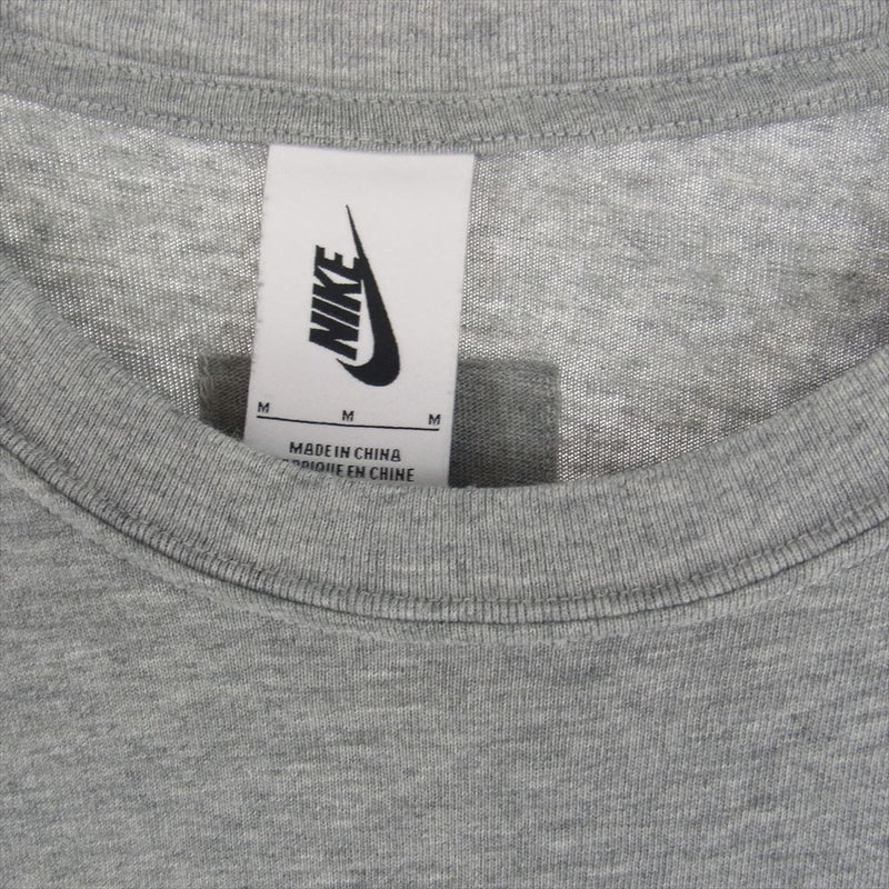 NIKE ナイキ CU4699-063 × FEAR OF GOD フィアオブゴッド FOG Warm UP T-Shirt Oatmeal ロゴ 半袖 Tシャツ グレー系 M【中古】