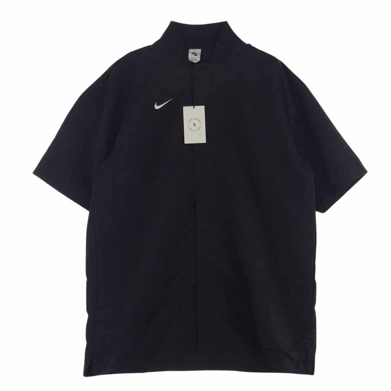 NIKE ナイキ 20AW CU4686-010 × FEAR OF GOD フィアオブゴッド FOG WARM UP TOP NBA ウォームアップトップ 半袖 ジャケット ブラック系 M【美品】【中古】