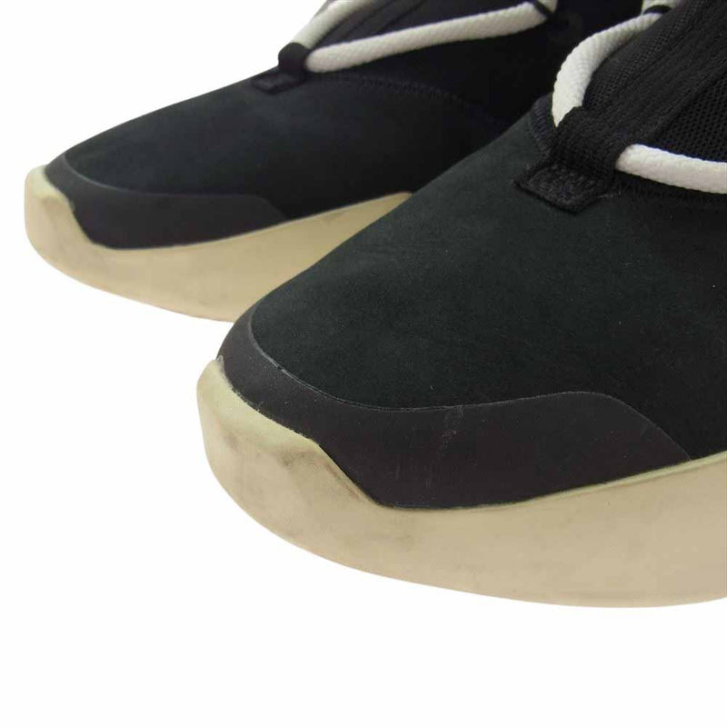 NIKE ナイキ AR4237-001 × Fear Of God フィア オブ ゴッド Air Fear Of God 1  エア フィア オブ ゴッド 1 ハイカット スニーカー ブラック系 27.5cm【中古】