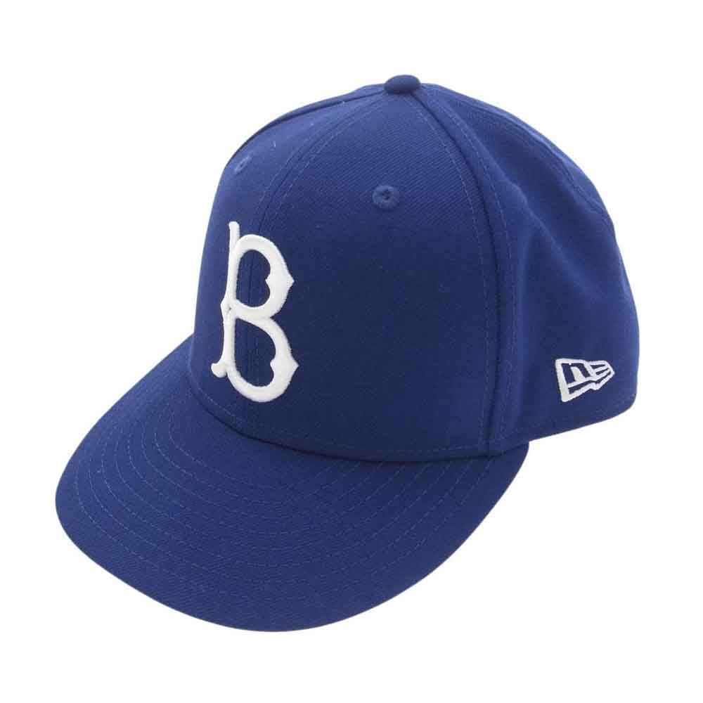 NEW ERA ニューエラ MLB COOPERSTOWN 2024 JACKIE ROBINSON ロビンソンデーモデル 59FIFTY ブルックリン ドジャース キャップ ブルー系 61.5cm【中古】
