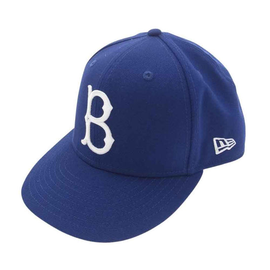 NEW ERA ニューエラ MLB COOPERSTOWN 2024 JACKIE ROBINSON ロビンソンデーモデル 59FIFTY ブルックリン ドジャース キャップ ブルー系 61.5cm【中古】