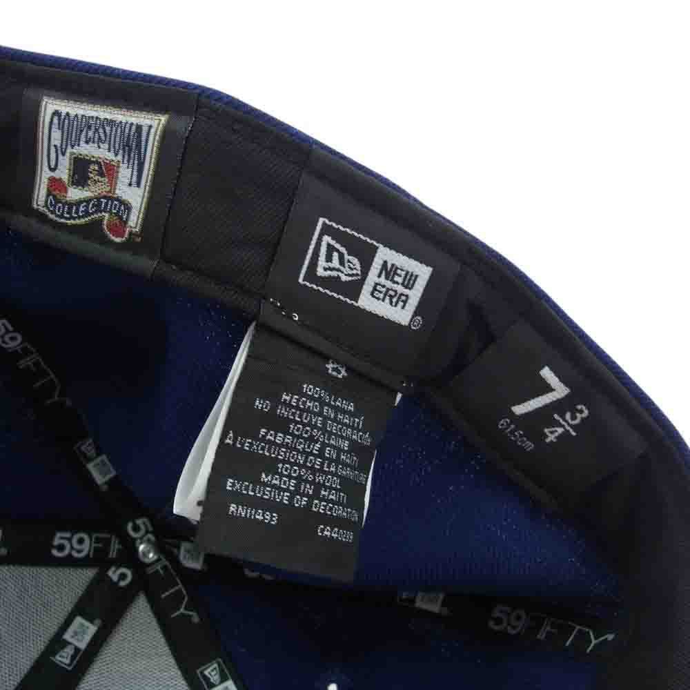 NEW ERA ニューエラ MLB COOPERSTOWN 2024 JACKIE ROBINSON ロビンソンデーモデル 59FIFTY ブルックリン ドジャース キャップ ブルー系 61.5cm【中古】