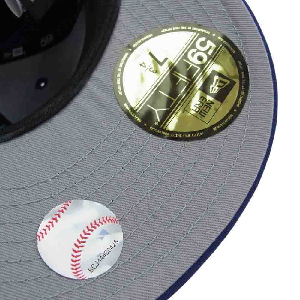 NEW ERA ニューエラ MLB COOPERSTOWN 2024 JACKIE ROBINSON ロビンソンデーモデル 59FIFTY ブルックリン ドジャース キャップ ブルー系 61.5cm【中古】
