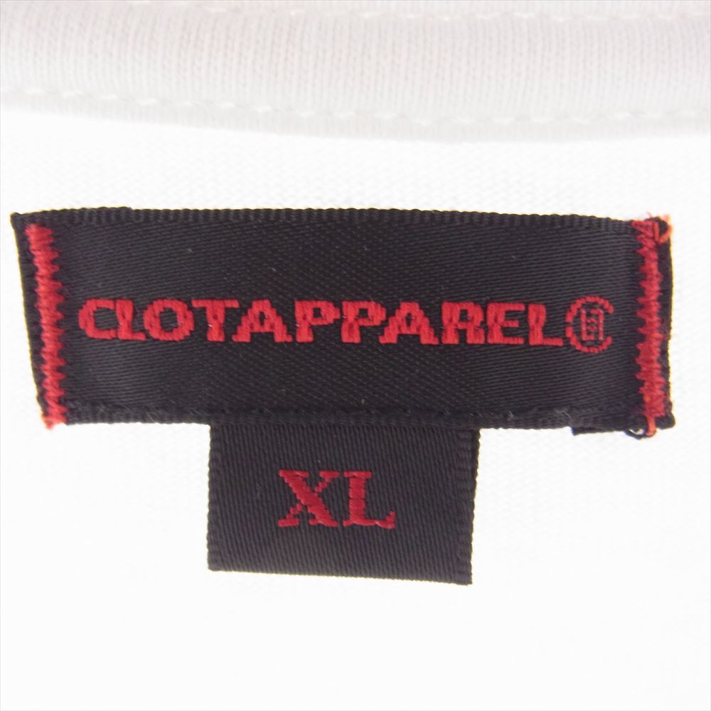 FRAGMENT DESIGN フラグメントデザイン 23SS PFM-43010-C × CLOT クロット 20TH ANNIVERSARY  ホワイト系 XL【中古】