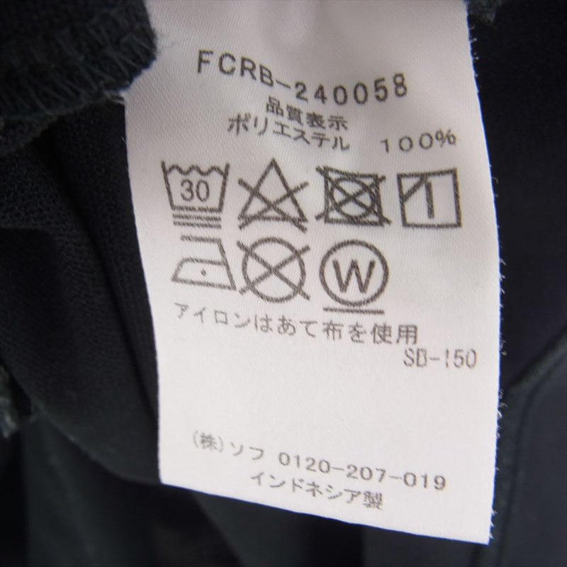 F.C.R.B. エフシーアールビー 24SS FCRB-240058 EMBLEM POCKET TEE エンブレム ポケット 半袖 Tシャツ ブラック系 XL【中古】