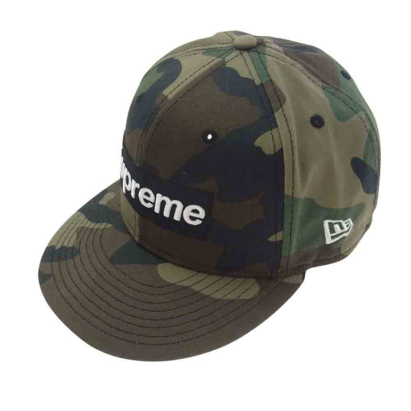 Supreme シュプリーム 24SS × New Era MLB Teams Box Logo Woodland Camo ニューエラ サンフランシスコジャイアンツ ボックスロゴ ウッドランドカモ キャップ マルチカラー系 カーキ系 61.5cm【中古】