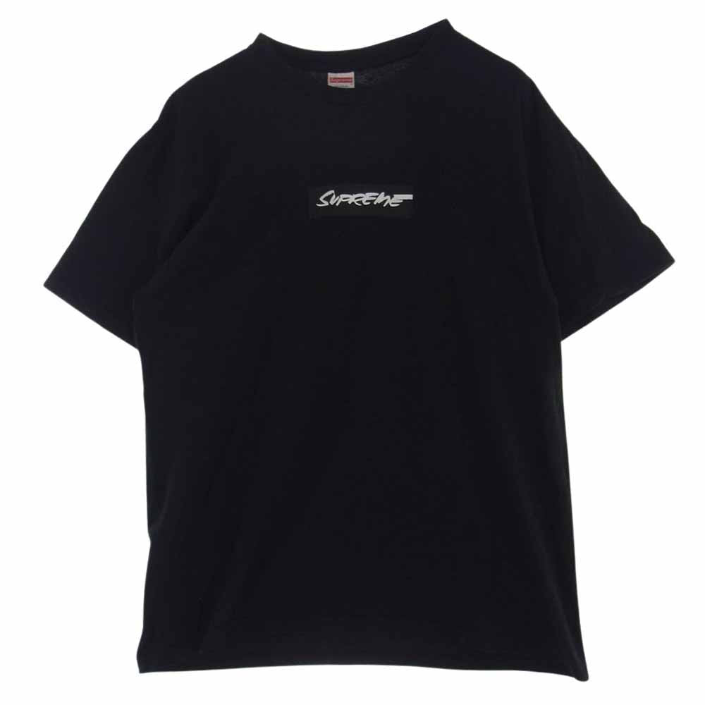 Supreme シュプリーム 24SS Futura Box Logo Tee フューチュラ ボックス ロゴ プリント 半袖 Tシャツ ブラック系 L【中古】