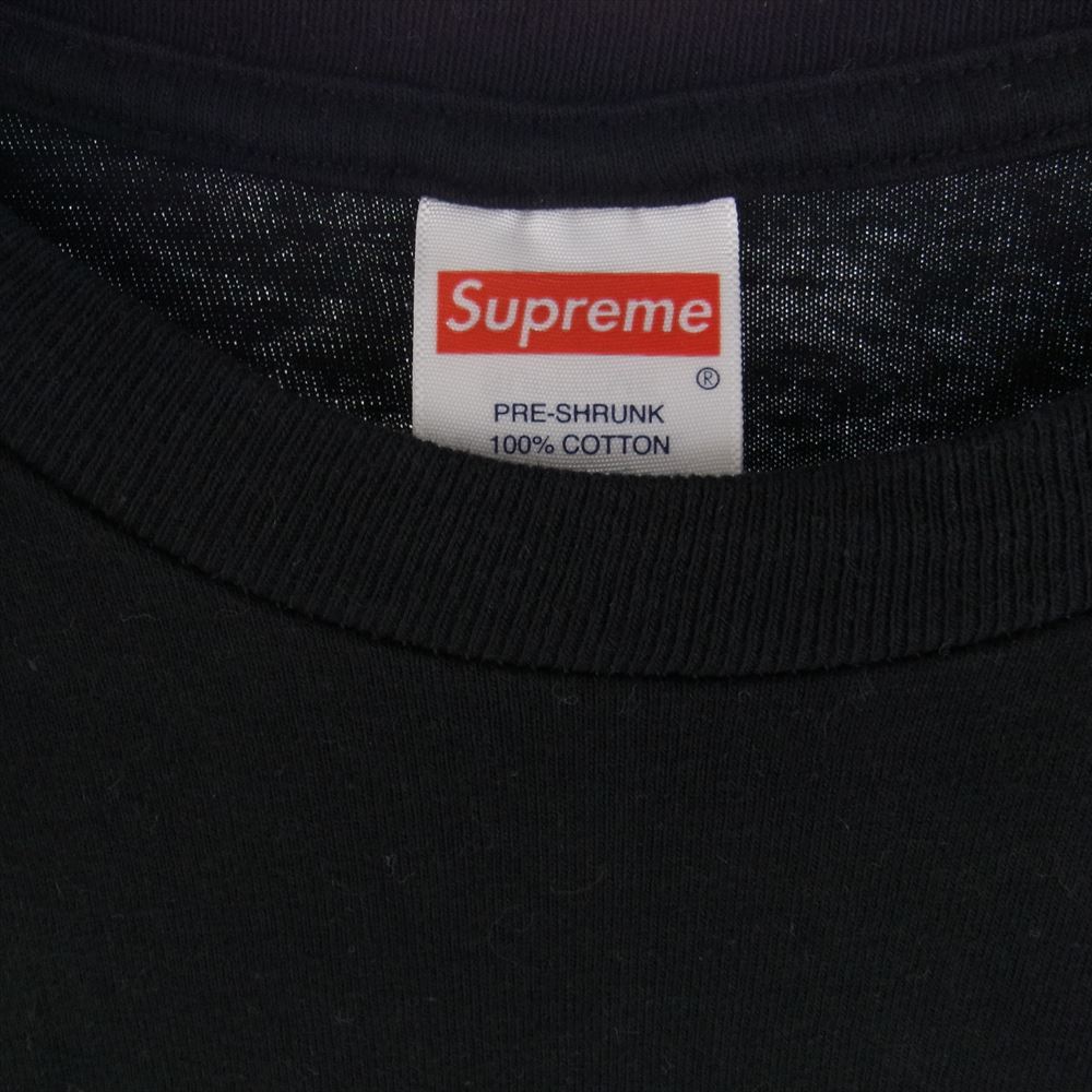 Supreme シュプリーム 24SS Futura Box Logo Tee フューチュラ ボックス ロゴ プリント 半袖 Tシャツ ブラック系 L【中古】