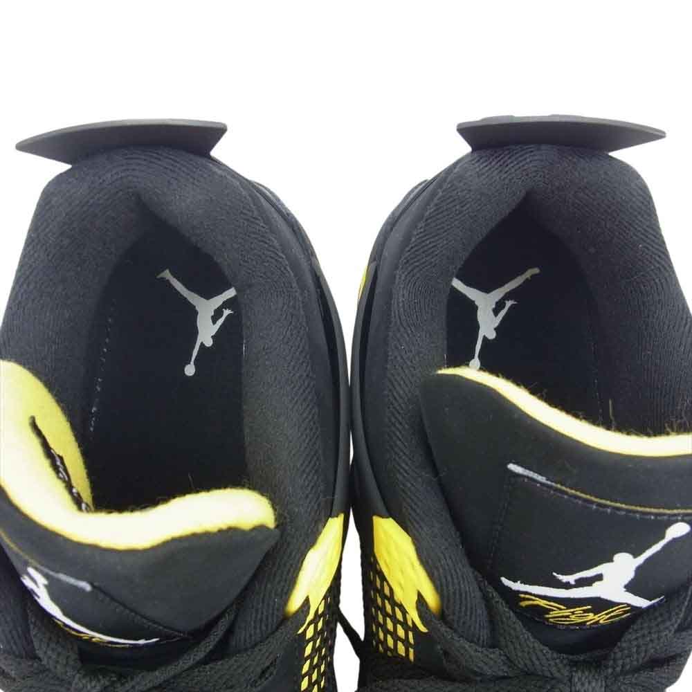 NIKE ナイキ DH6927-017 Air Jordan 4 Retro Thunder 2023 フェイク 