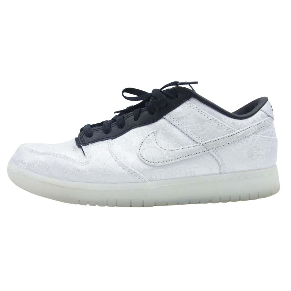 NIKE ナイキ FN0315-110 × Fragment フラグメント × CLOT クロット フェイクバスターズ鑑定済 Dunk Low 