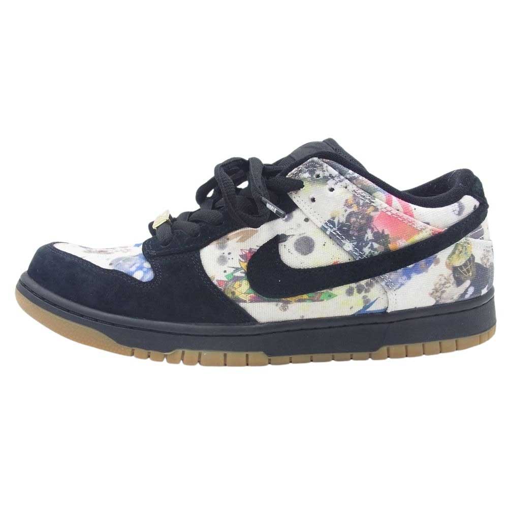 Supreme シュプリーム FD8778-001 × Nike ナイキ SB Dunk Low フェイクバスターズ鑑定済 エスビー ダンク ロー Rammellzee ラメルジー スニーカー マルチカラー系 28.5cm【中古】