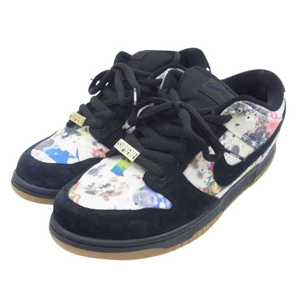 Supreme シュプリーム FD8778-001 × Nike ナイキ SB Dunk Low フェイクバスターズ鑑定済 エスビー ダンク ロー Rammellzee ラメルジー スニーカー マルチカラー系 28.5cm【中古】