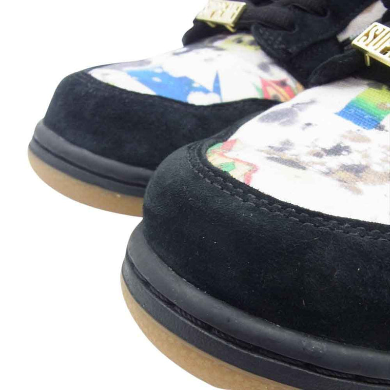 Supreme シュプリーム FD8778-001 × Nike ナイキ SB Dunk Low フェイクバスターズ鑑定済 エスビー ダンク ロー Rammellzee ラメルジー スニーカー マルチカラー系 28.5cm【中古】