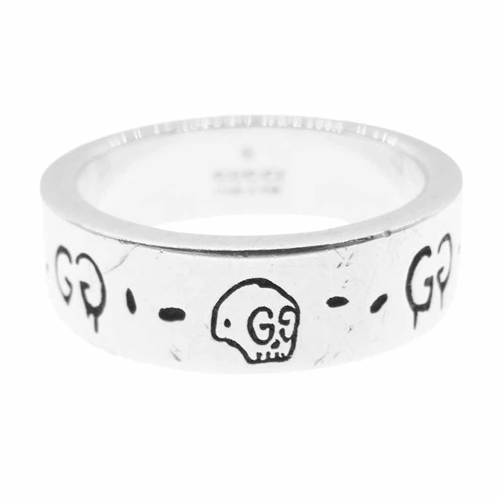 GUCCI グッチ GG ゴースト リング  シルバー系 12号【中古】