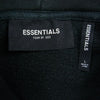 FEAR OF GOD フィアオブゴッド FOG ESSENTIALS エッセンシャルズ 国内正規品 リフレクティブ バックロゴ プルオーバー パーカー フーディ ブラック系 L【中古】