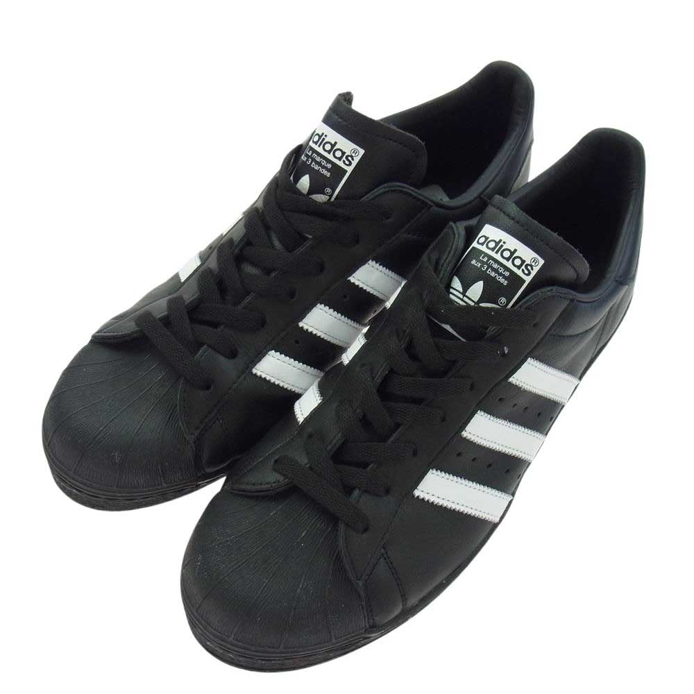 adidas アディダス JI2026 Superstar 82 スーパースター ローカット スニーカー ブラック系 30cm【中古】