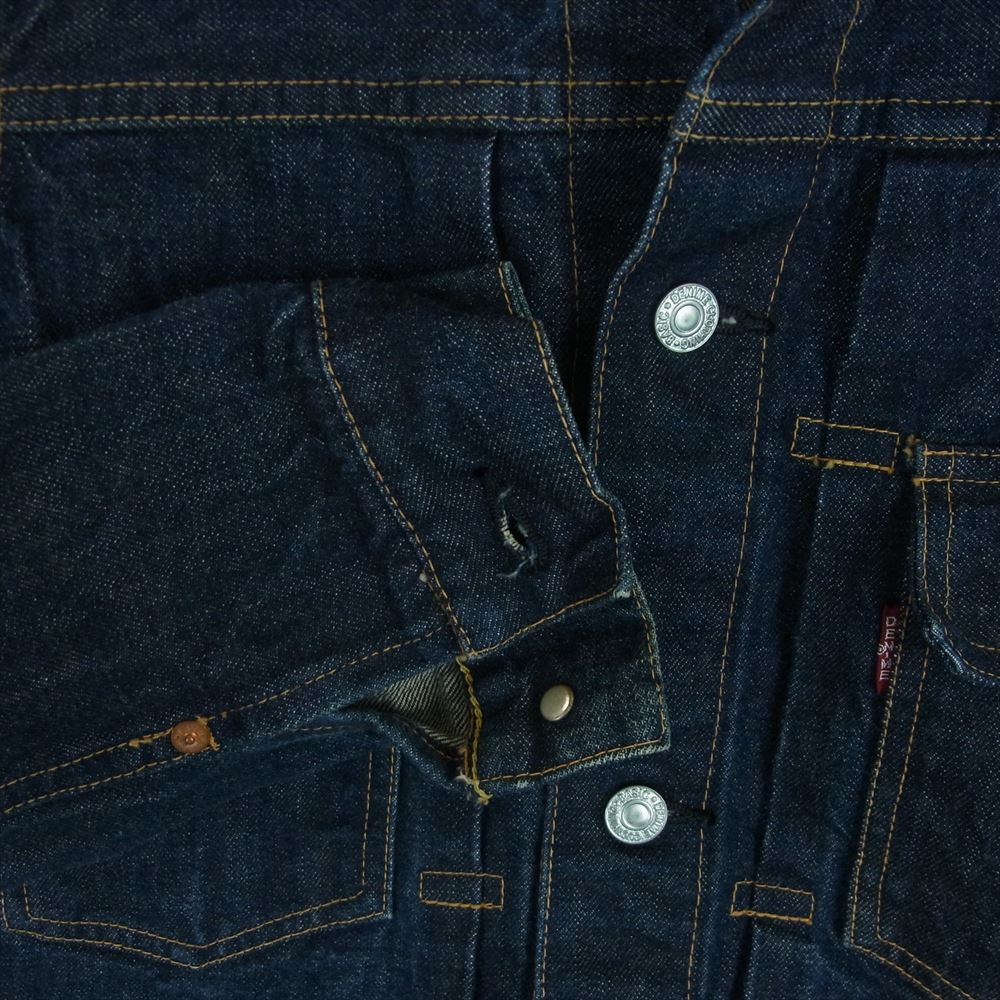 Denime ドゥニーム 旧ドゥニーム 2ND TYPE セカンド タイプ デニム ジャケット ジージャン インディゴブルー系 S【中古】